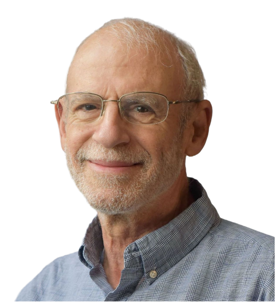 Gary Josephson smiling with glasses white hair and light white beard